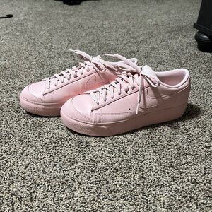 Nike blazer platform shoes